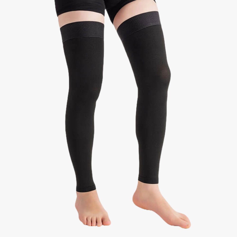 Bas de contention opaque sans pieds classe 2