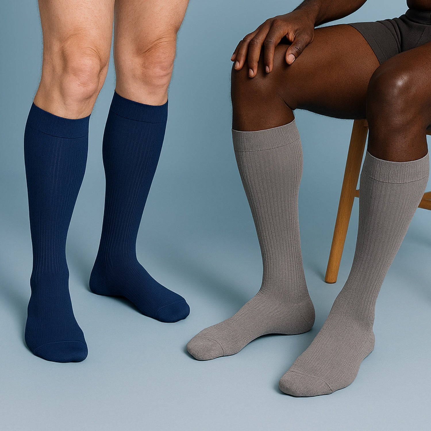 Chaussettes de compression homme coton classe 2