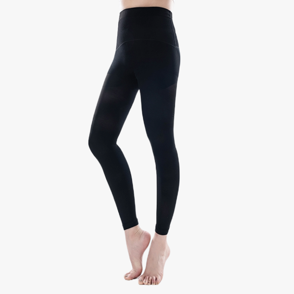 Collants de contention semi-opaques sans pieds classe 2