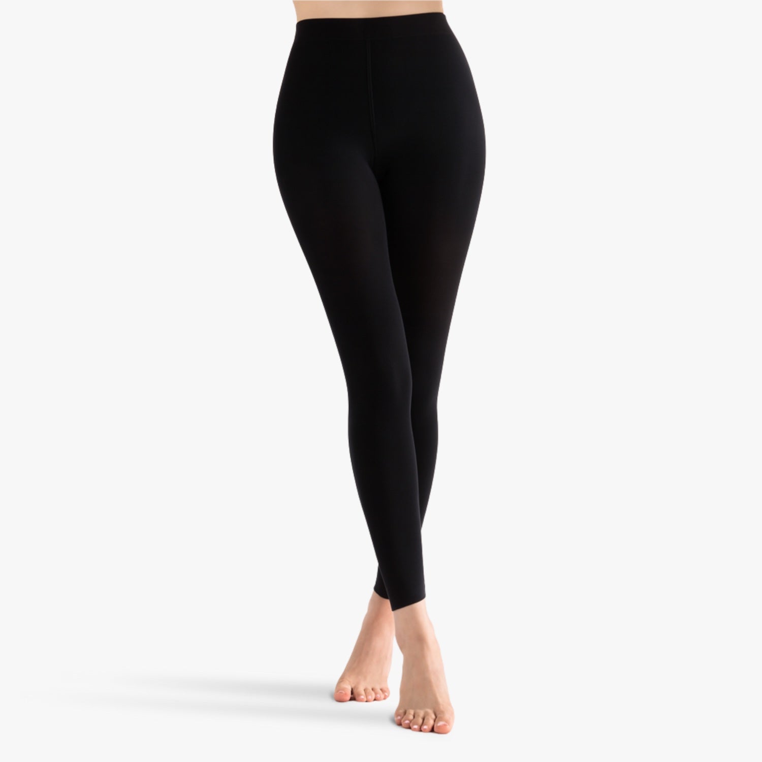 Collants de contention opaques sans pieds classe 2