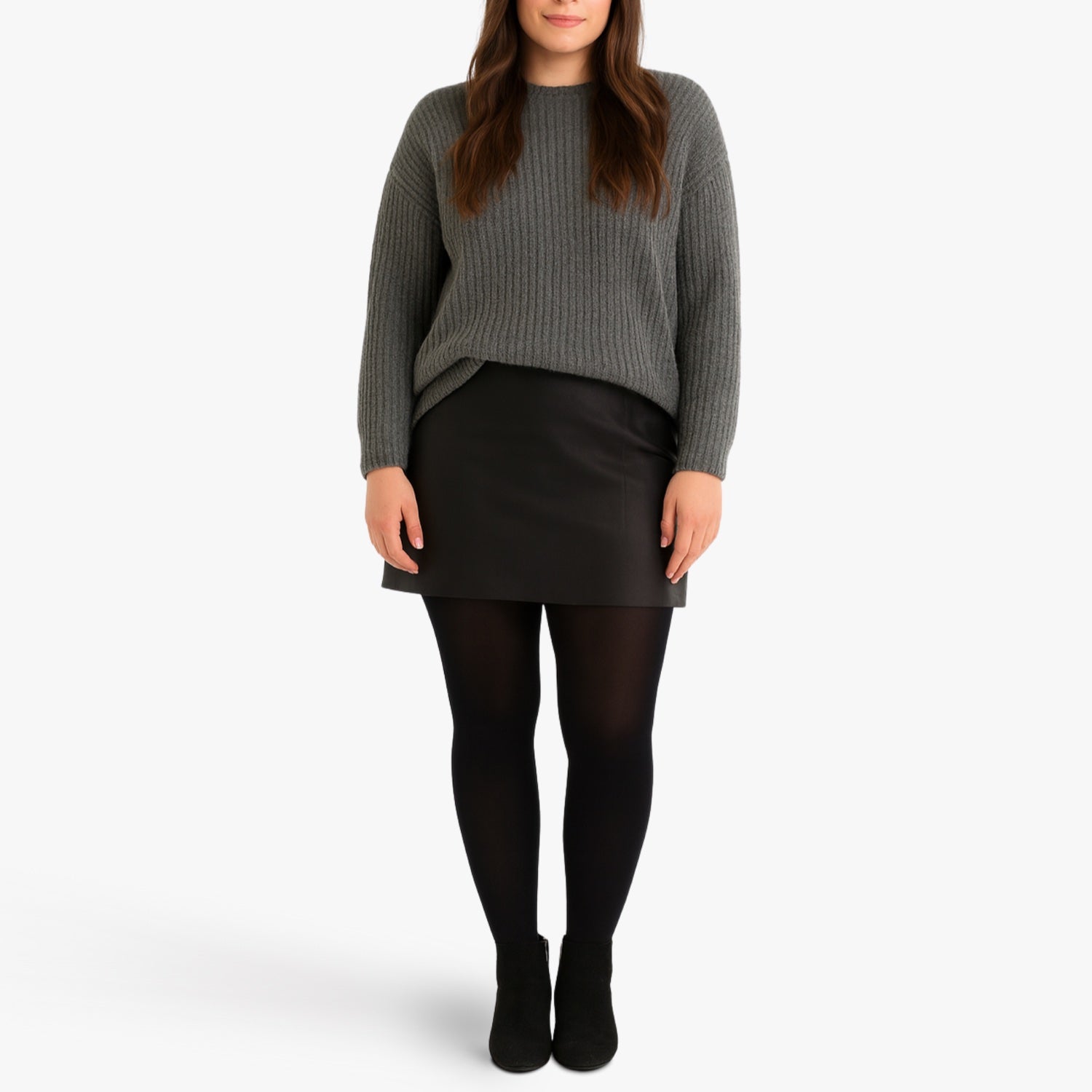 Collants de contention opaques sans pieds classe 2