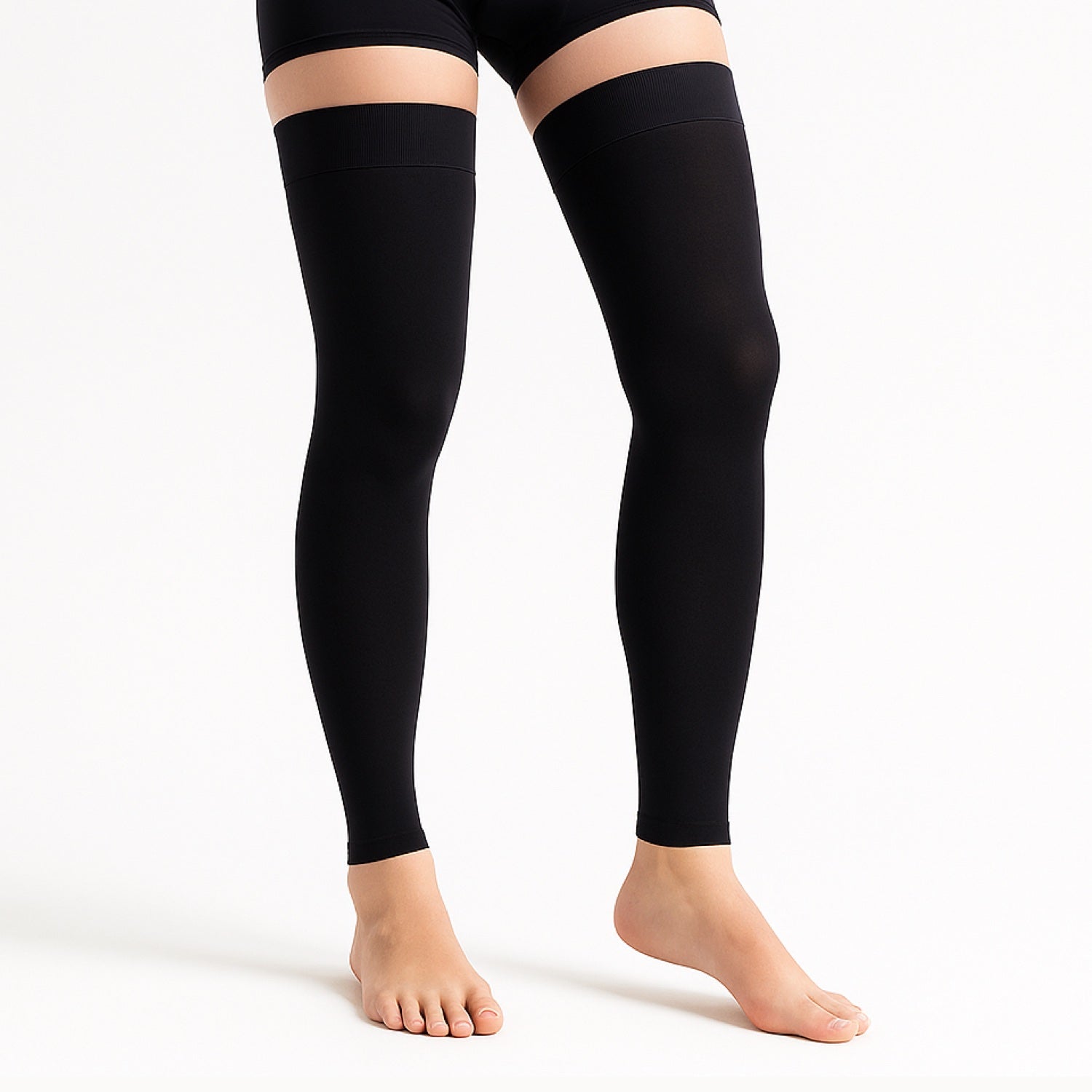 Bas de contention opaque sans pieds classe 2