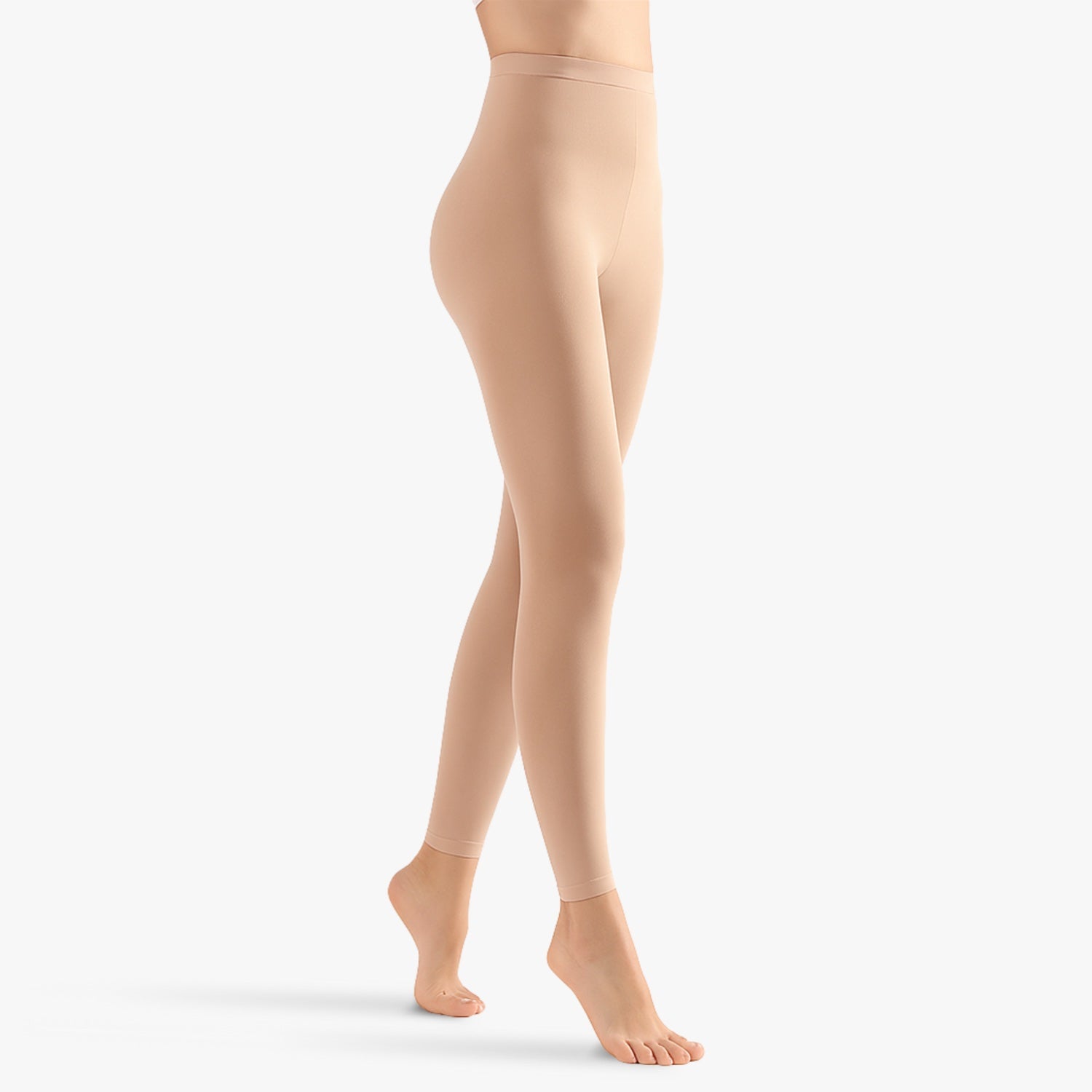 Collants de contention opaques sans pieds classe 2